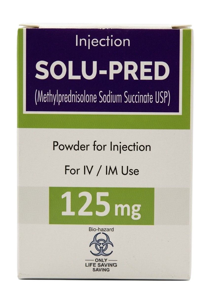 Solu Pred 125mg Injection