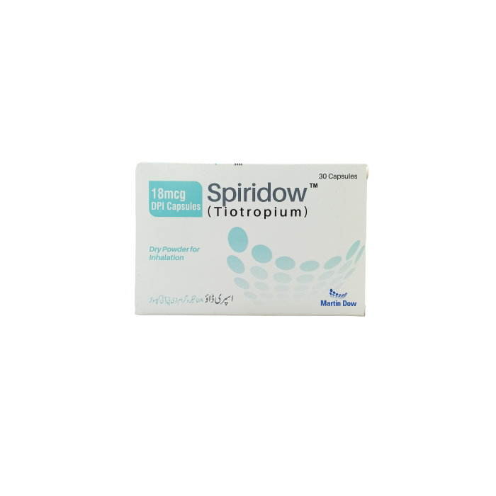 Spiridow 18mcg Capsules 30s