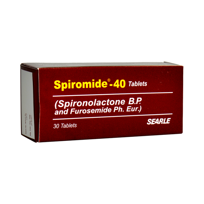 Spiromide 40mg Tablets