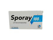 Sporay 100mg Capsules (4s)