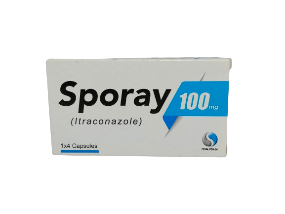 Sporay 100mg Capsules (4s)