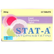 Stat A 20mg Tablets (14s)
