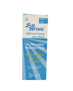 Sun Defense Spf 60 Oil Free Cream 25gm