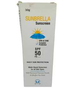 Sunbrella Sunscreen 50spf Cream 30g Pa+++
