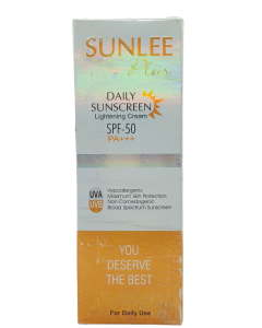 Sunlee Plus Whitening Cream Spf 50 30gm