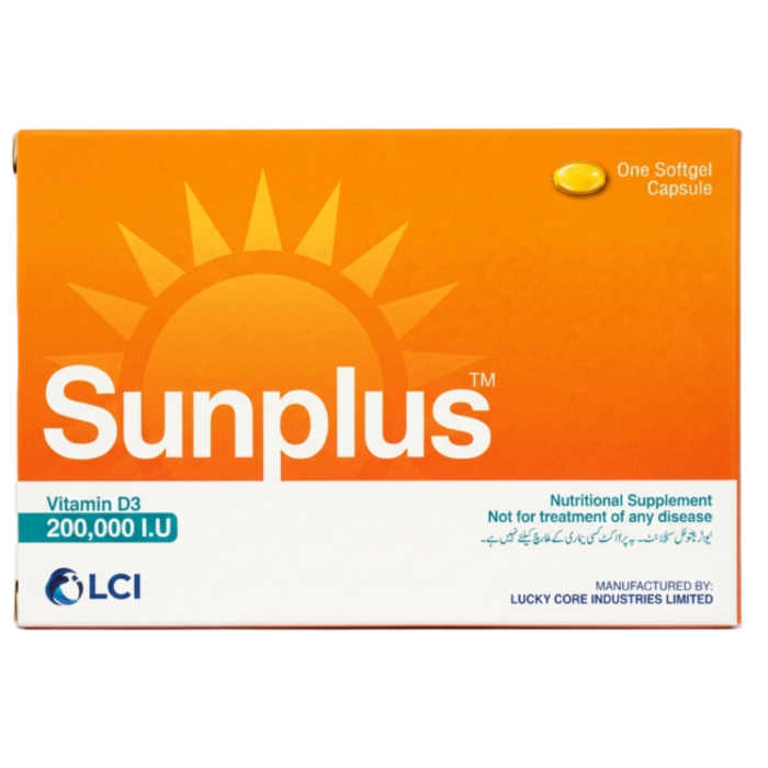 Sunplus 200000Iu Capsules (1s)