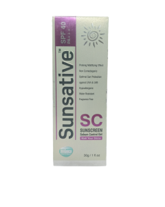 Sunsative Sc Gel Spf40 Pa+++ 30g