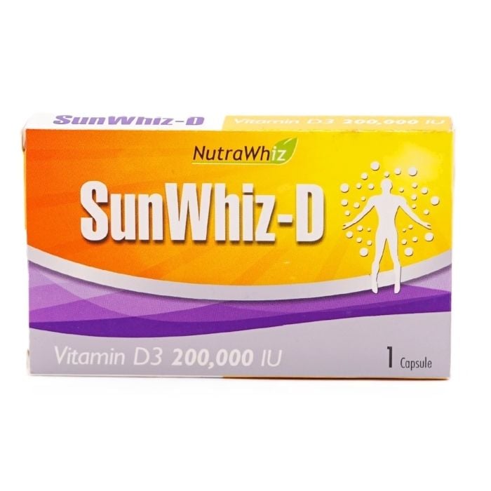 Sunwhiz D 200000iu Capsules 1s