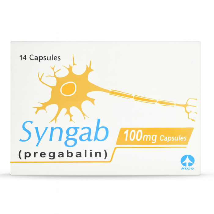 Syngab 100mg Capsules (14s)