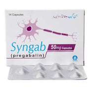 Syngab 50mg Capsules (14s)