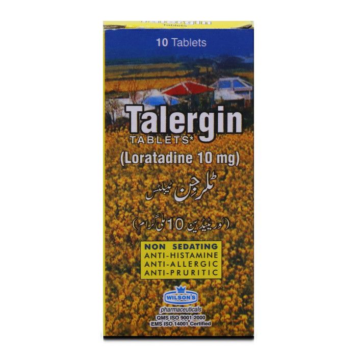 Talergin 10mg Tablets (10s)