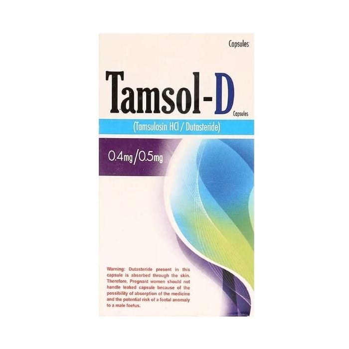 Tamsol D 0.4mg/0.5mg Capsules 30s