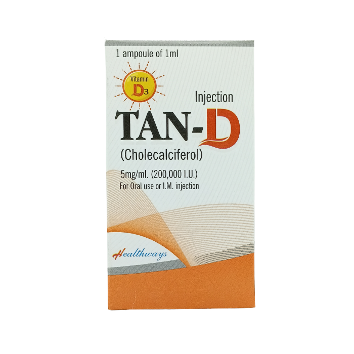Tan D Inj 5mg Ml 200000iv