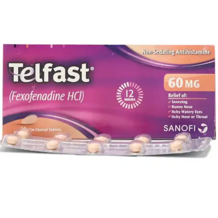 Telfast 60mg Tablets (14s)
