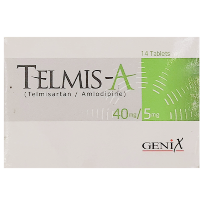 Telmis A 40mg/5mg Tablets (14s)
