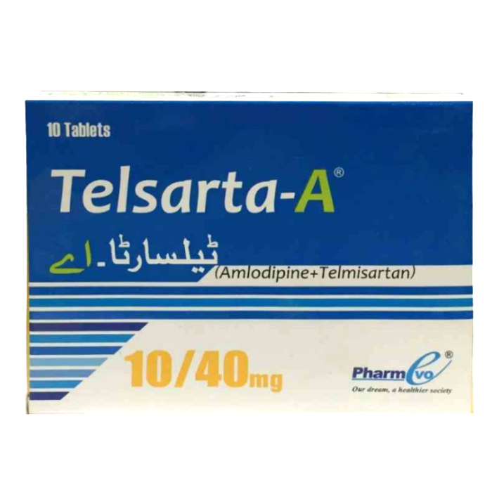 Telsarta A 10mg/40mg Tablets (10s)