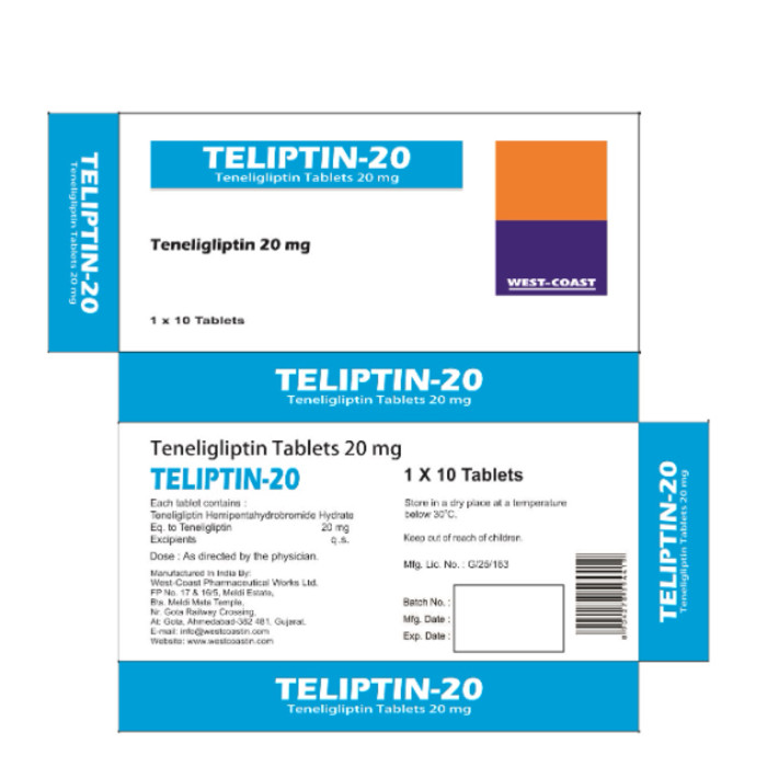 Tenliptin 20mg Tablets (10s)