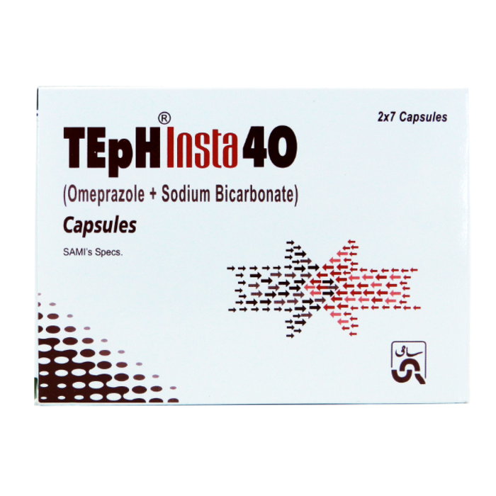 Teph Insta 40mg Capsules (14s)