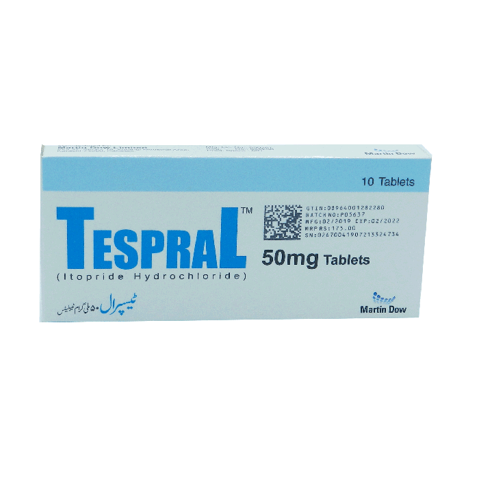 Tespral 50mg Tablets