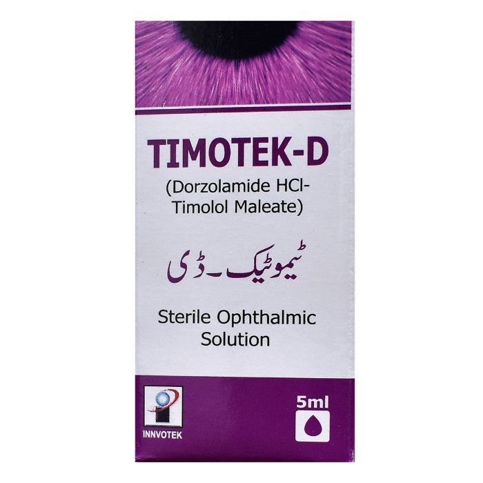 Timotek D Eye Drops 5ml