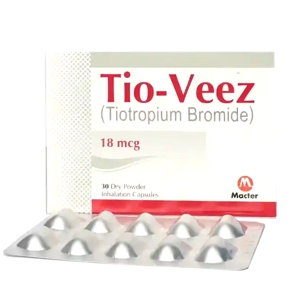 Tio Veez 18mcg DPI Capsules (30s)