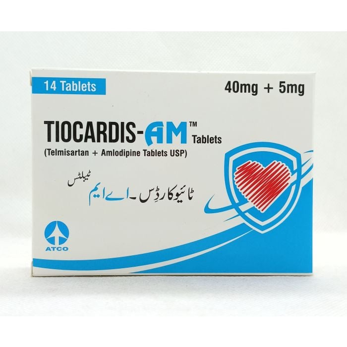 Tiocardis Am 40mg 5mg Tablets