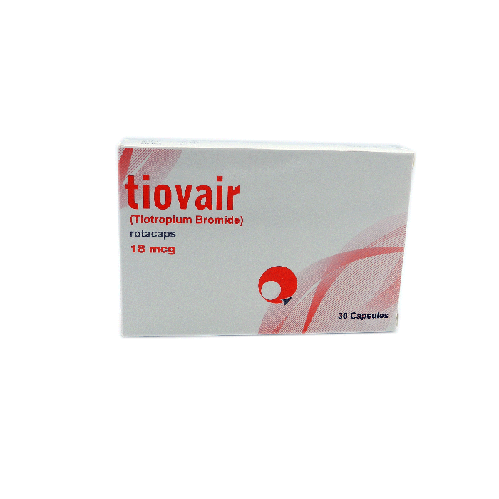 Tiovair 18mg Capsules 30s