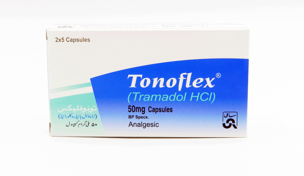 Tonoflex 50mg Capsules (10s)