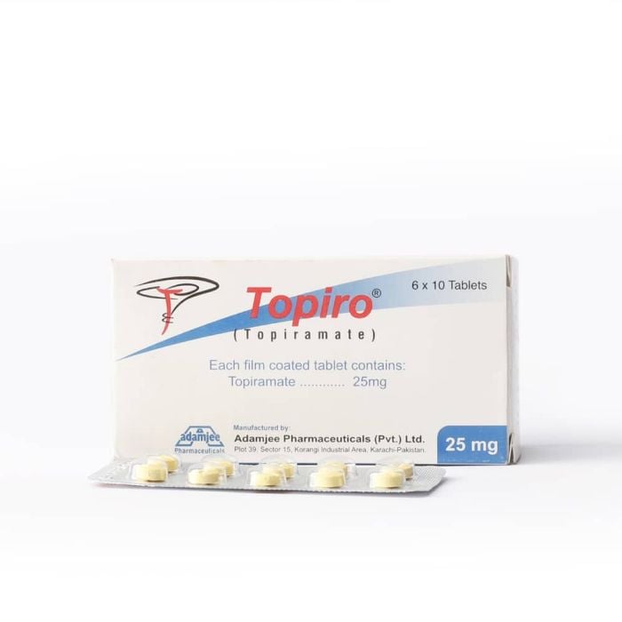 Topiro 25mg Tablets
