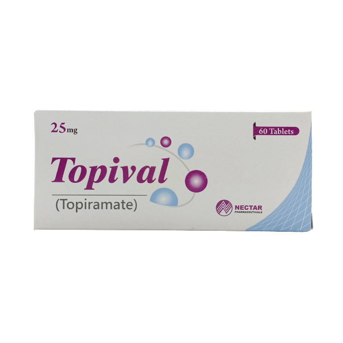 Topival 25mg Tablets