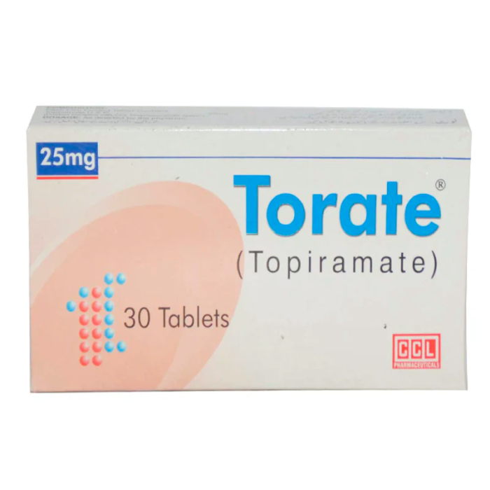Torate 25mg Tablets