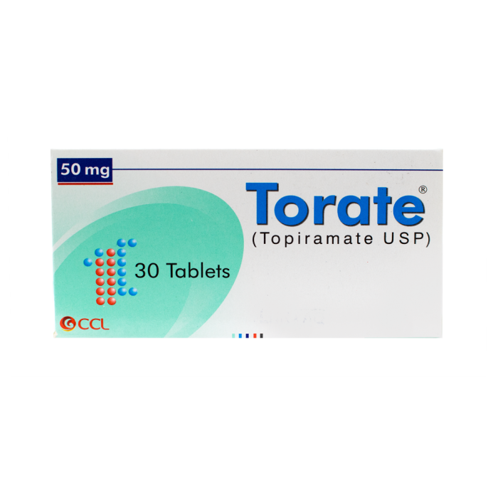 Torate 50mg Tablets