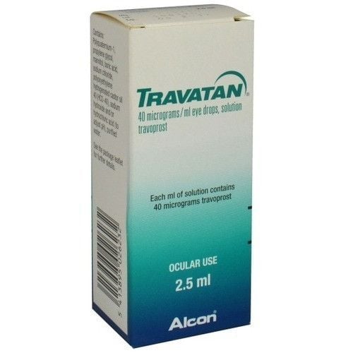 Travatan 40mcg/ml Eye Drops