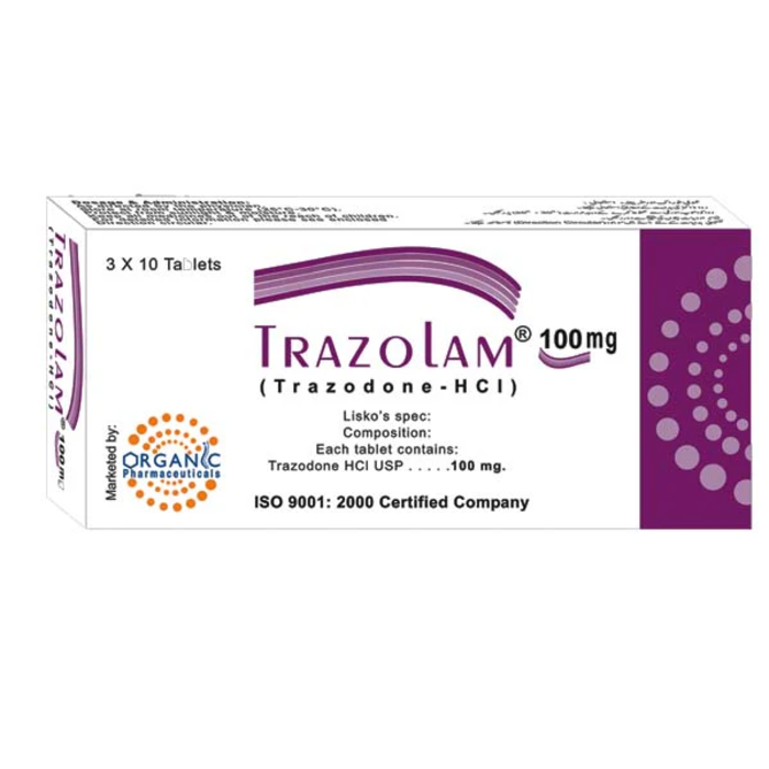 Trazolam 100mg Tablets (30s)