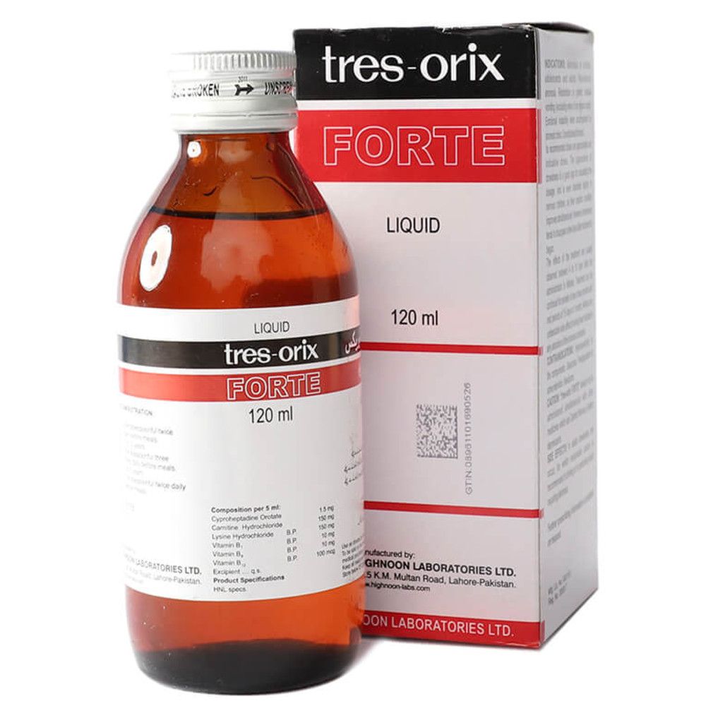 Tres Orix Forte 120ml Syrup
