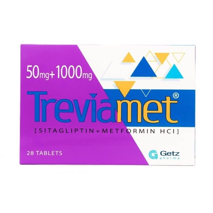 Treviamet 50mg 1000mg Tablets 28s