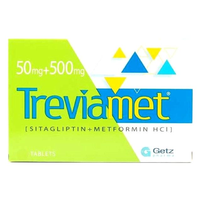 Treviamet 50mg/500mg Tablets (28s)