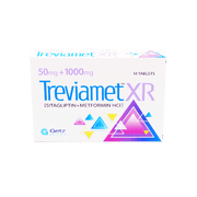 Treviamet Xr 50mg 1000mg Tablets