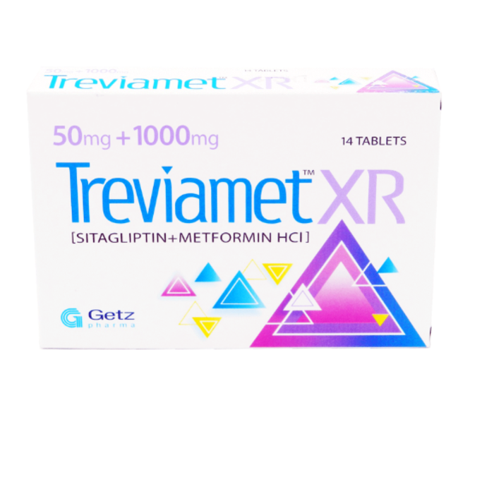 Treviamet XR 50mg/1000mg Tablets (14s)