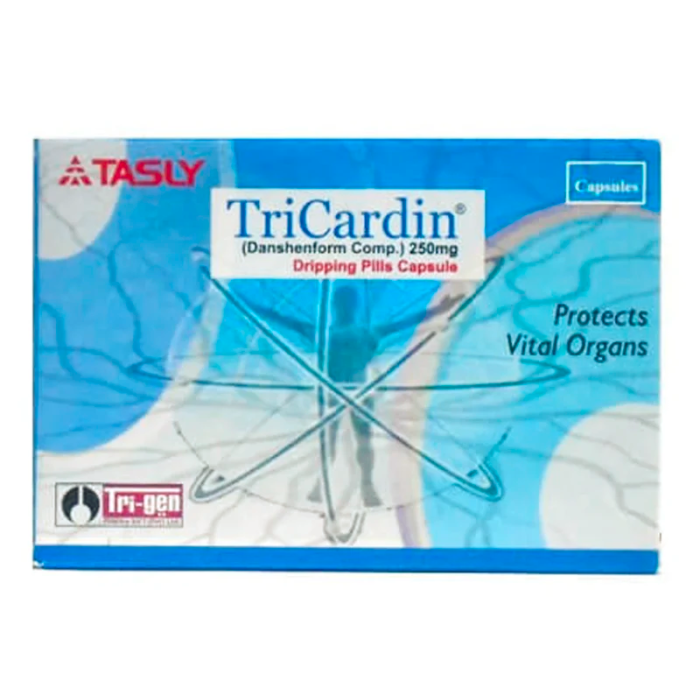 Tricardin 250mg Capsules