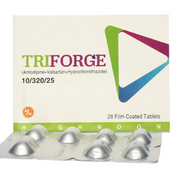 Triforge 10mg/320mg/25mg Tablets (28s)