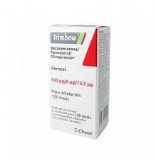 Trimbow 100mcg/6mcg/12.5mcg Inhaler