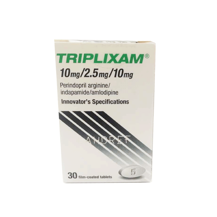 Triplixam 10mg 2.5mg 10mg Tablets 30s