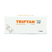 Triptan 2.5mg Tablets