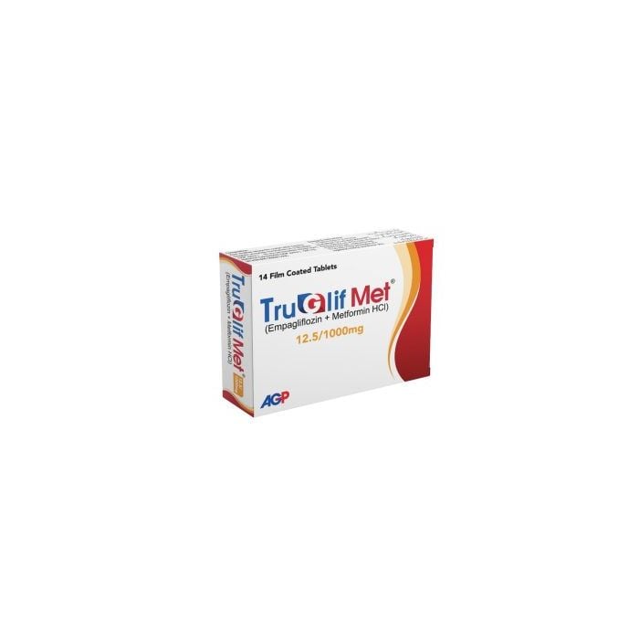 Truglif Met 12.5 1000mg Tablets