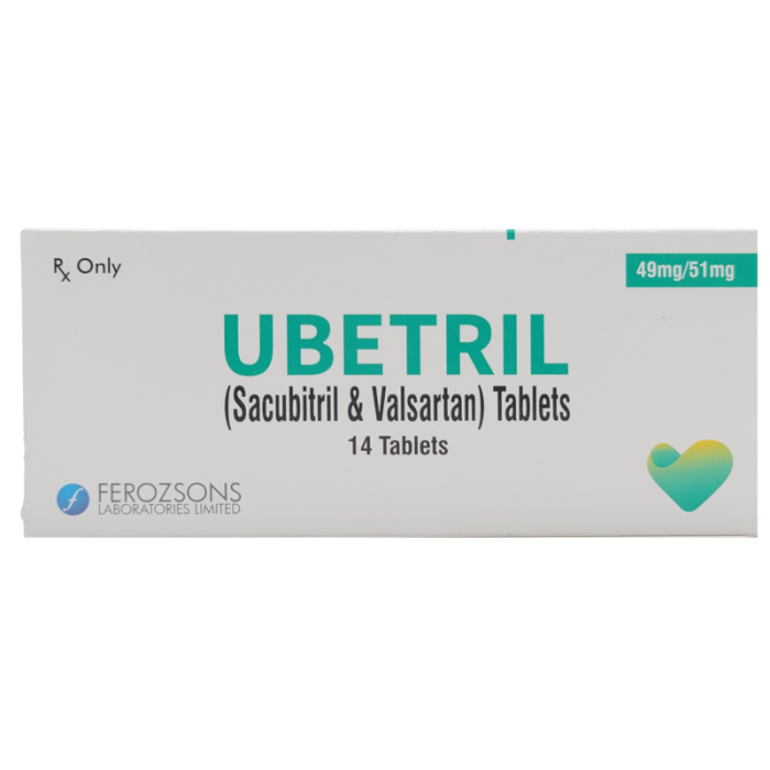 Ubetril 49mg 51mg Tablets 14s