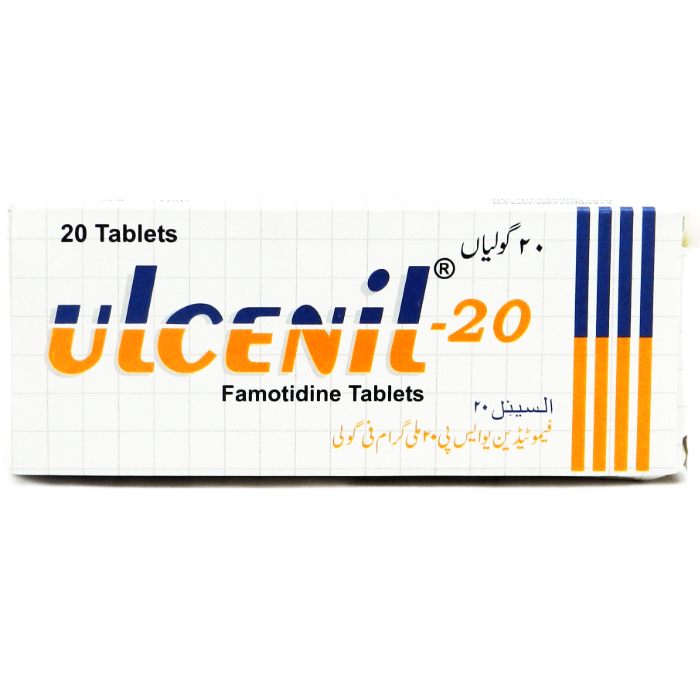 Ulcenil 20mg Tablets (20s)