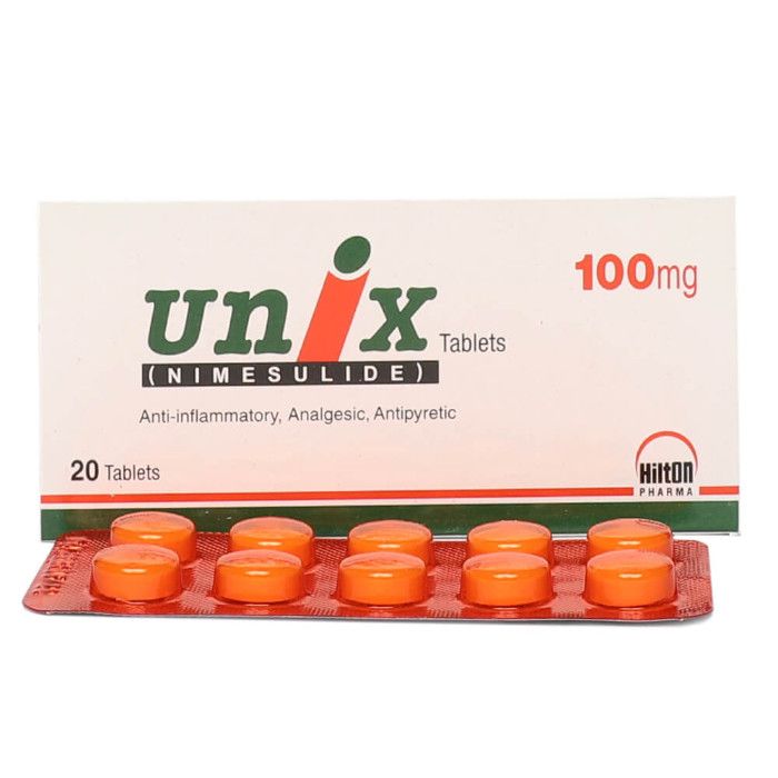 Unix 100mg Tablets (20s)