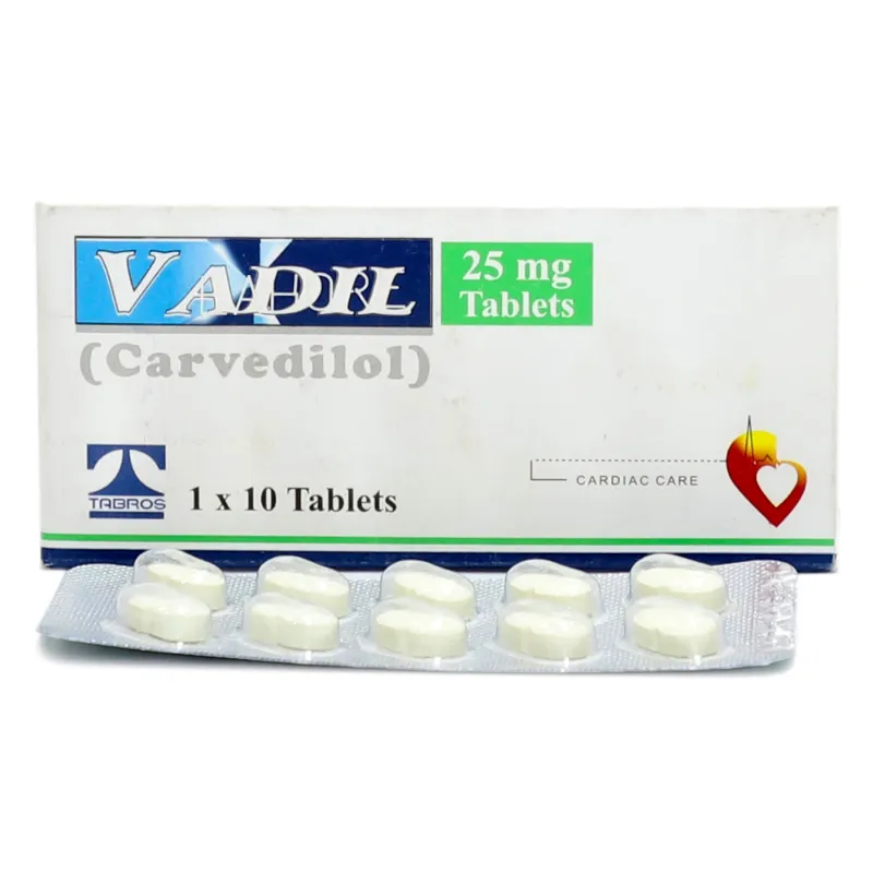 Vadil 25mg Tablets (10s)