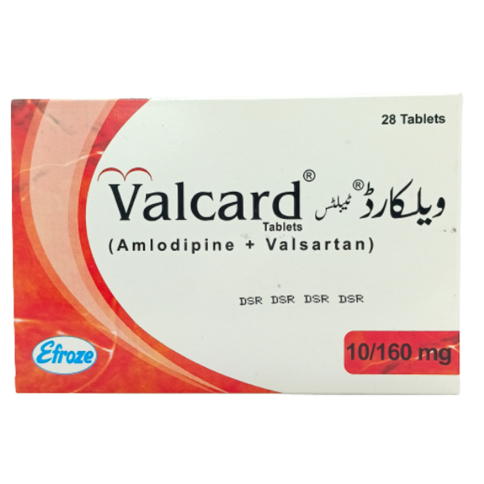 Valcard 10mg 160mg Tablets (28s)